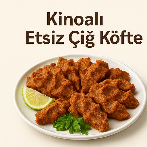 Kinoalı Etsiz Çiğ Köfte Tarifi